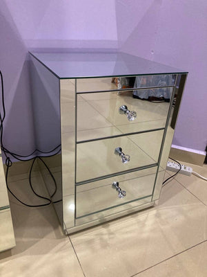 GLASS CABINET AND DRAWERS SERIES